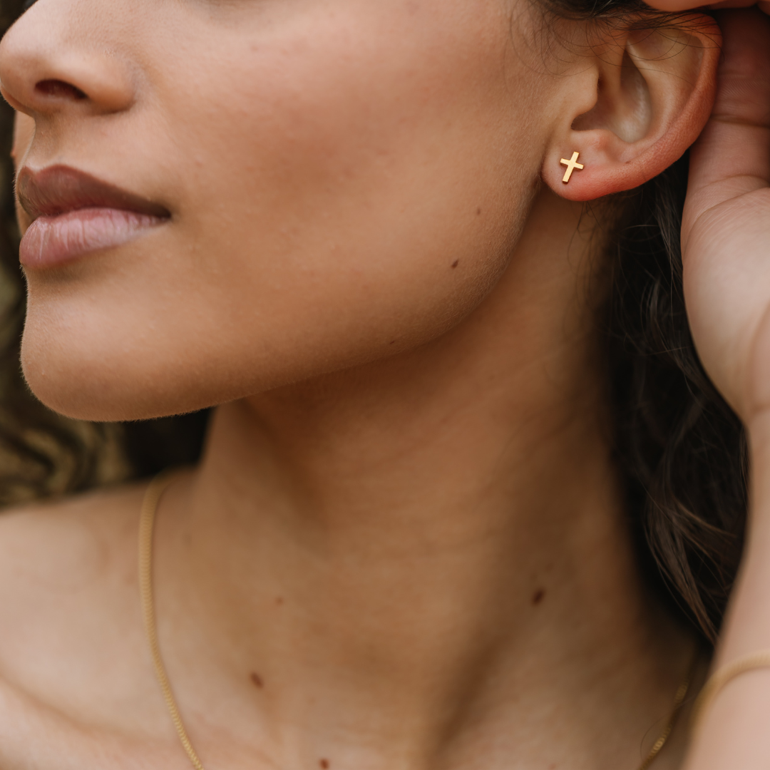 Cross Studs