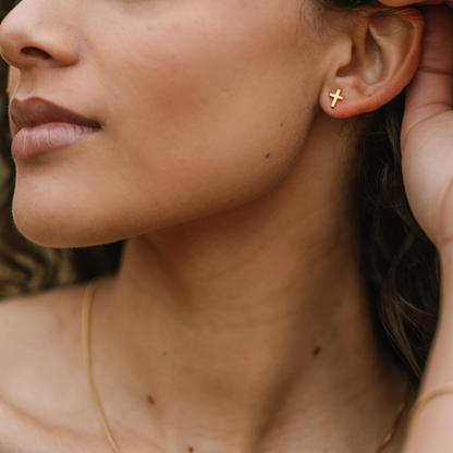 Cross Studs
