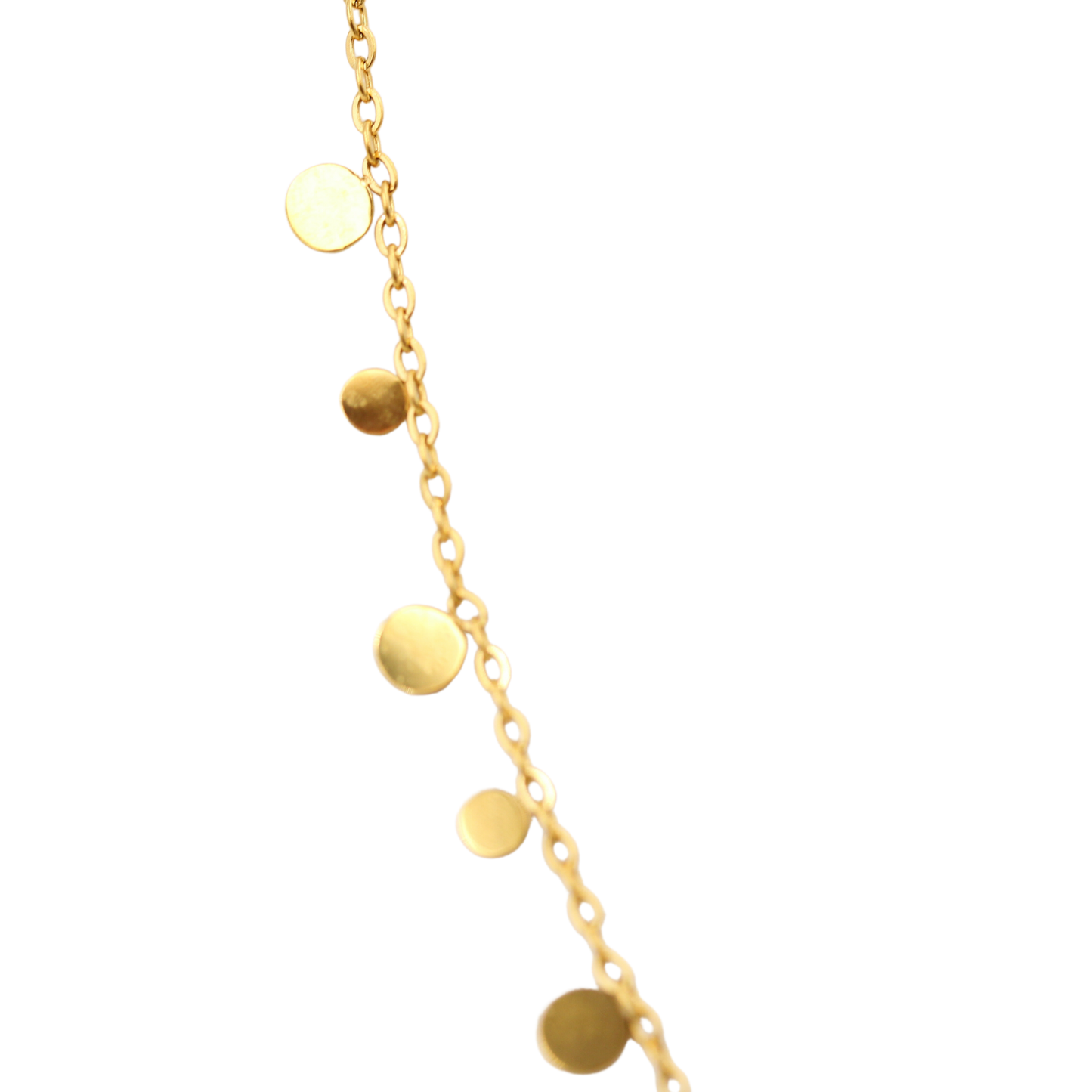 Circle Disc Necklace