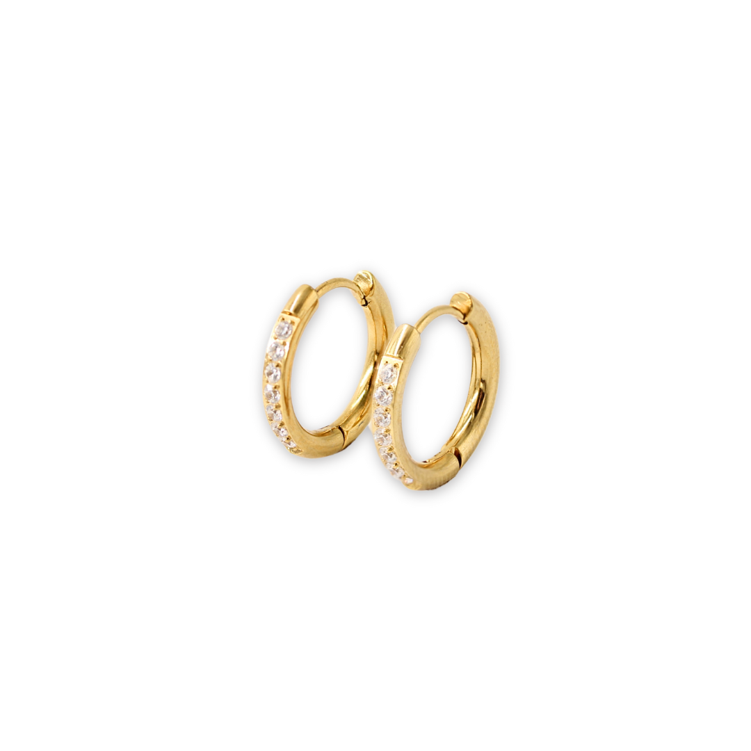 Elizabeth hoops Gold