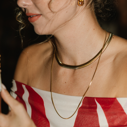 Extra-Length Snake Chain