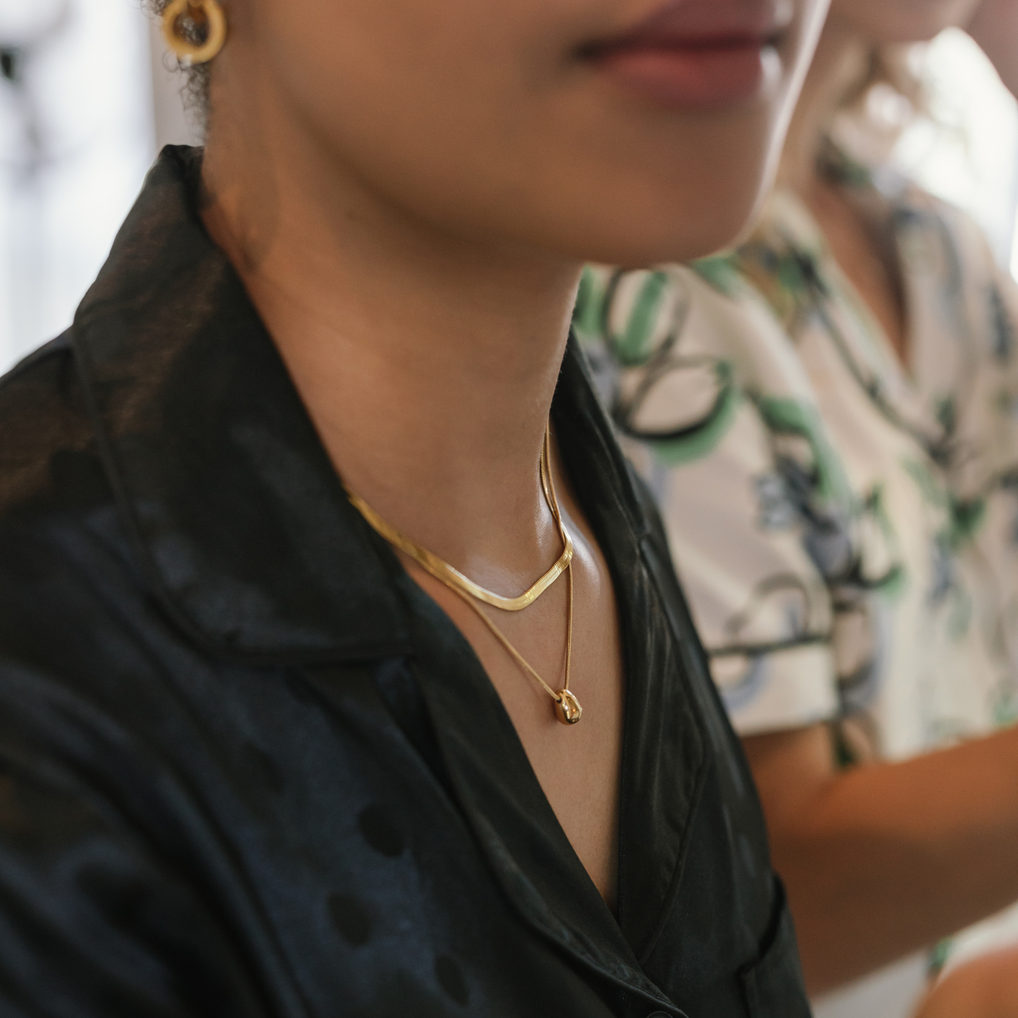 Layered Pendant Necklace