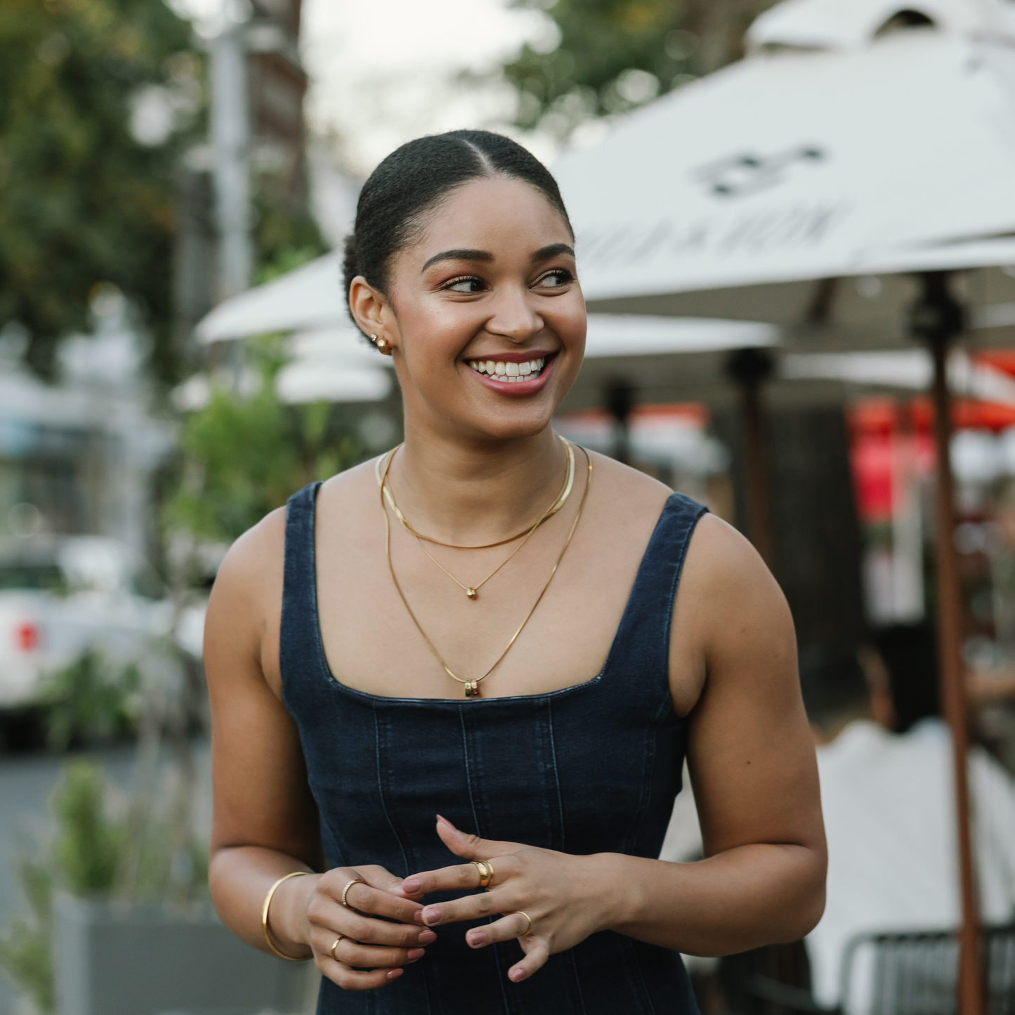 Layered Pendant Necklace