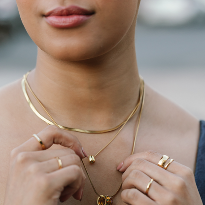 Layered Pendant Necklace