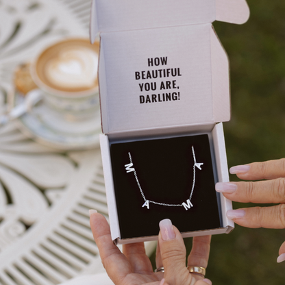 MAMA Necklace Silver