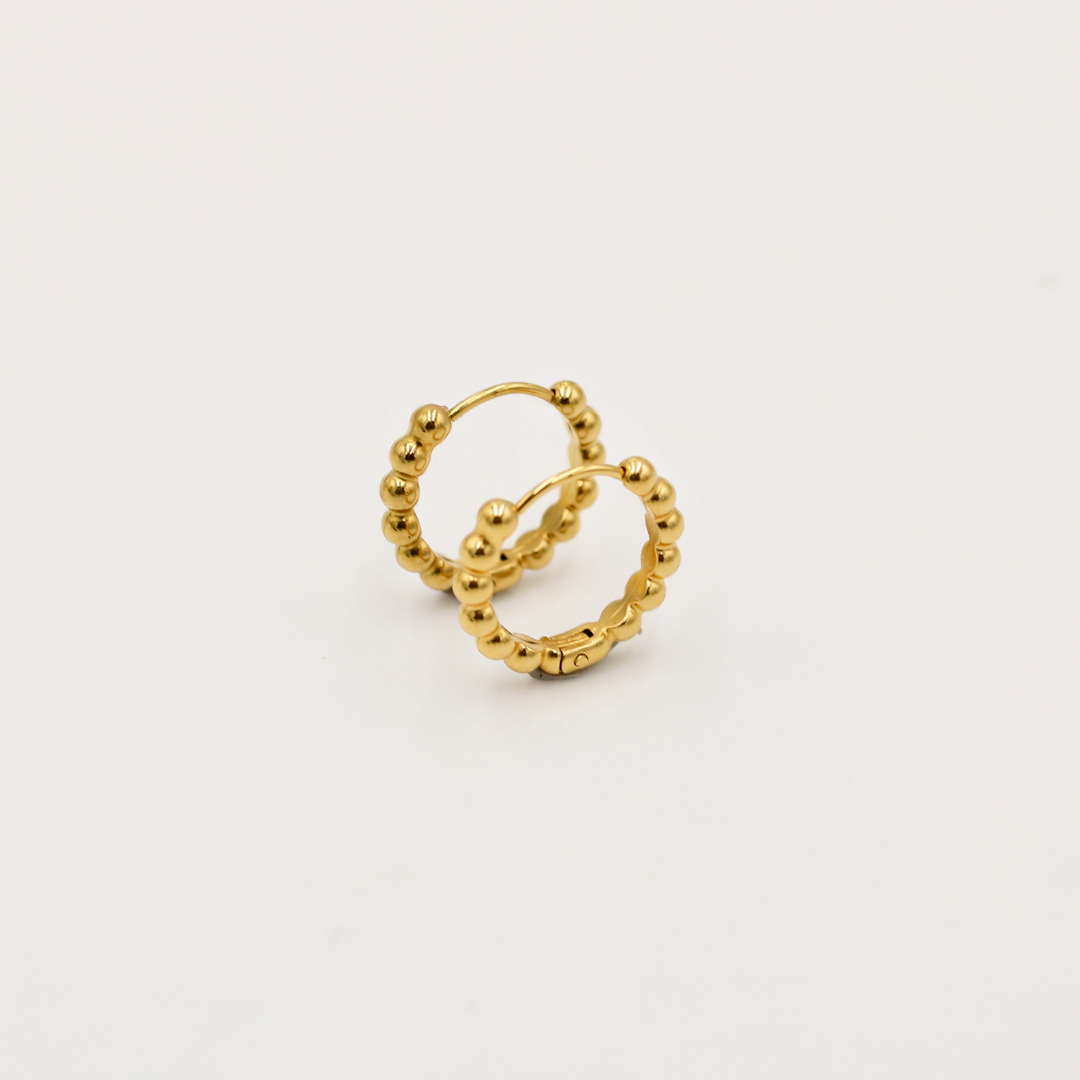 Dainty Bubble Hoops