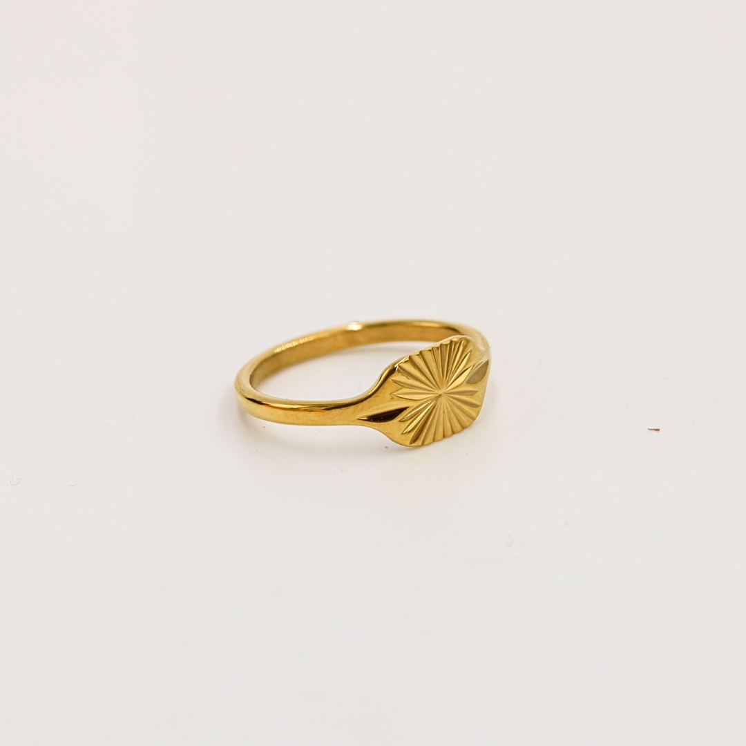 Summer Oval Signet Ring