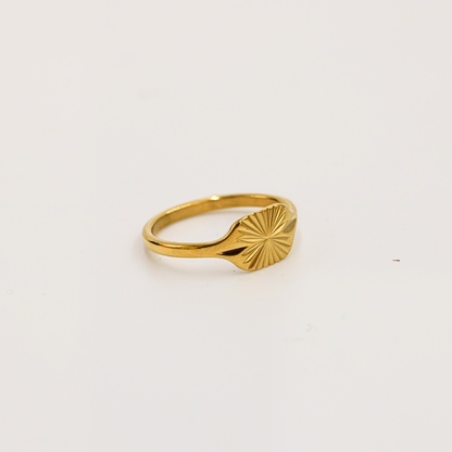 Summer Oval Signet Ring