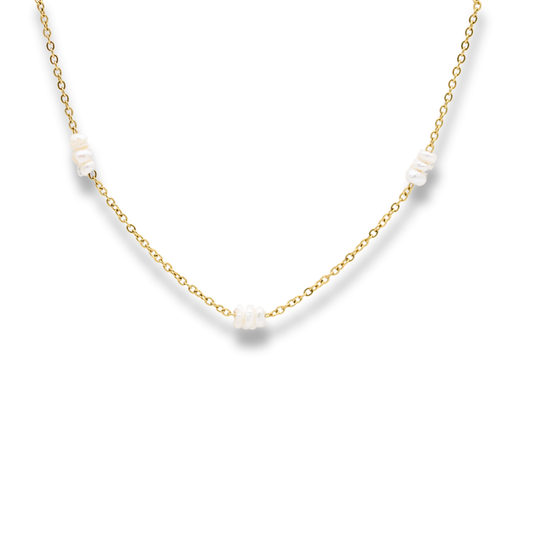 Trinity Pearl Necklace