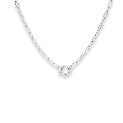 Birthstone Necklace Silver