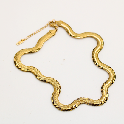 Summer Thick Snake Chain Necklace