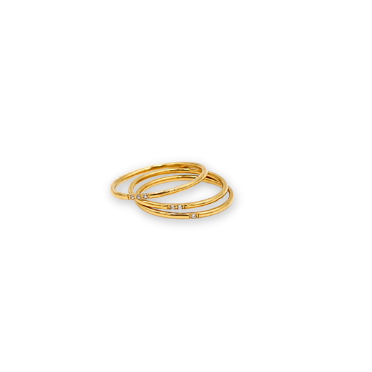 Trinity Set of 3 Rings