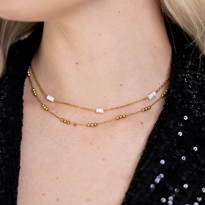 Trinity Pearl Necklace