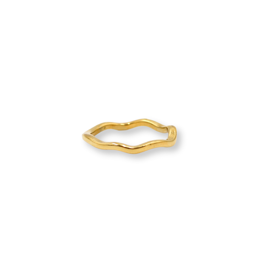 Wavy Stack Ring