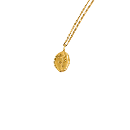 Rose Pendant Necklace