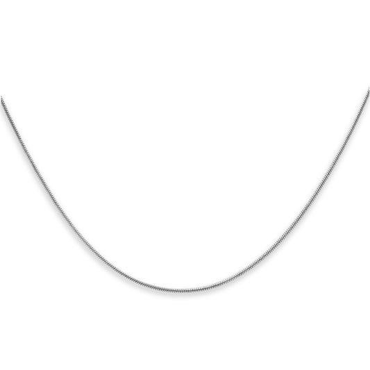 1mm Snake Chain Silver
