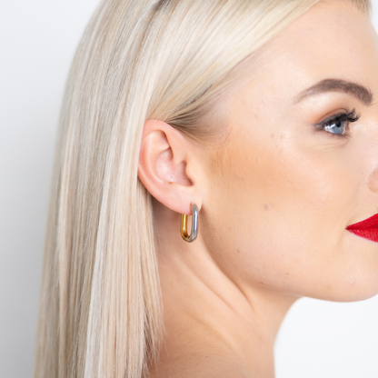 Reversible Oval Hoops