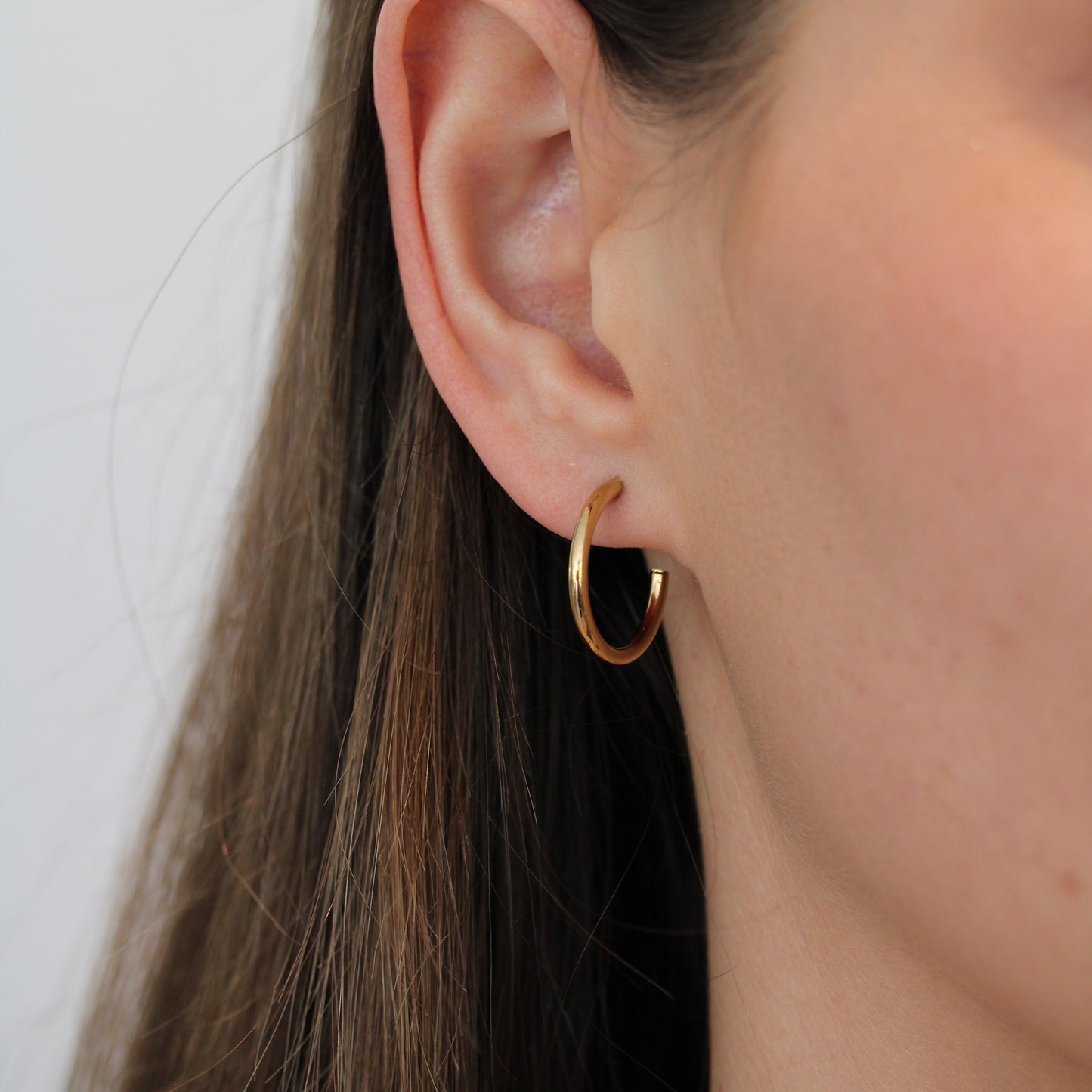 Plain Hoop (10/15/20mm) Gold